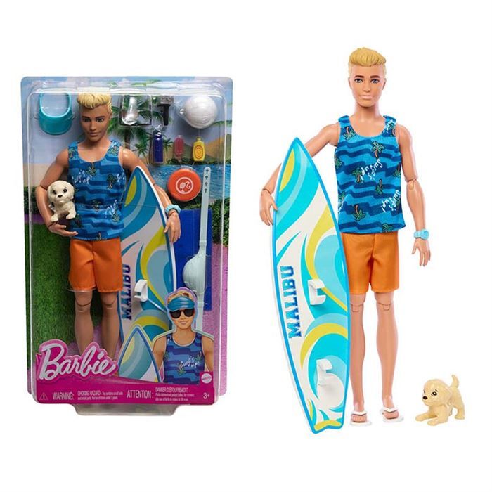Barbie Ken Sörf Yapıyor Oyun Seti HPT50