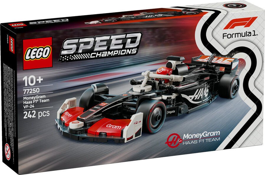 LEGO Speed Champions MoneyGram Haas F1 Team VF-24 Yarış Arabası 77250