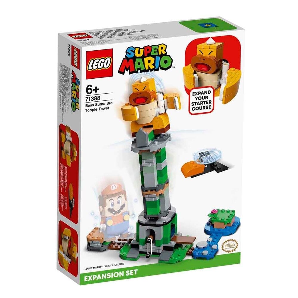 LEGO Super Mario Boss Sumo Bro Devrilen Kule Ek Macera Seti 71388