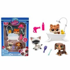 Littlest Pet Shop Minişler Bakım Zamanı Spa Oyun Seti 3’lü Figür Seti