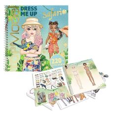 TOPModel Dress Me Up Stickerbook Safari 0413831