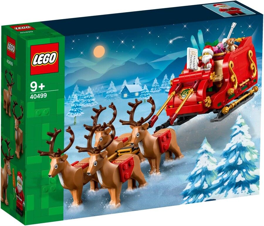 LEGO Iconic Noel Babanın Kızağı 40499