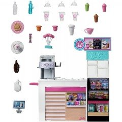 Barbie'nin Kahve Dükkanı Oyun Seti GMW03