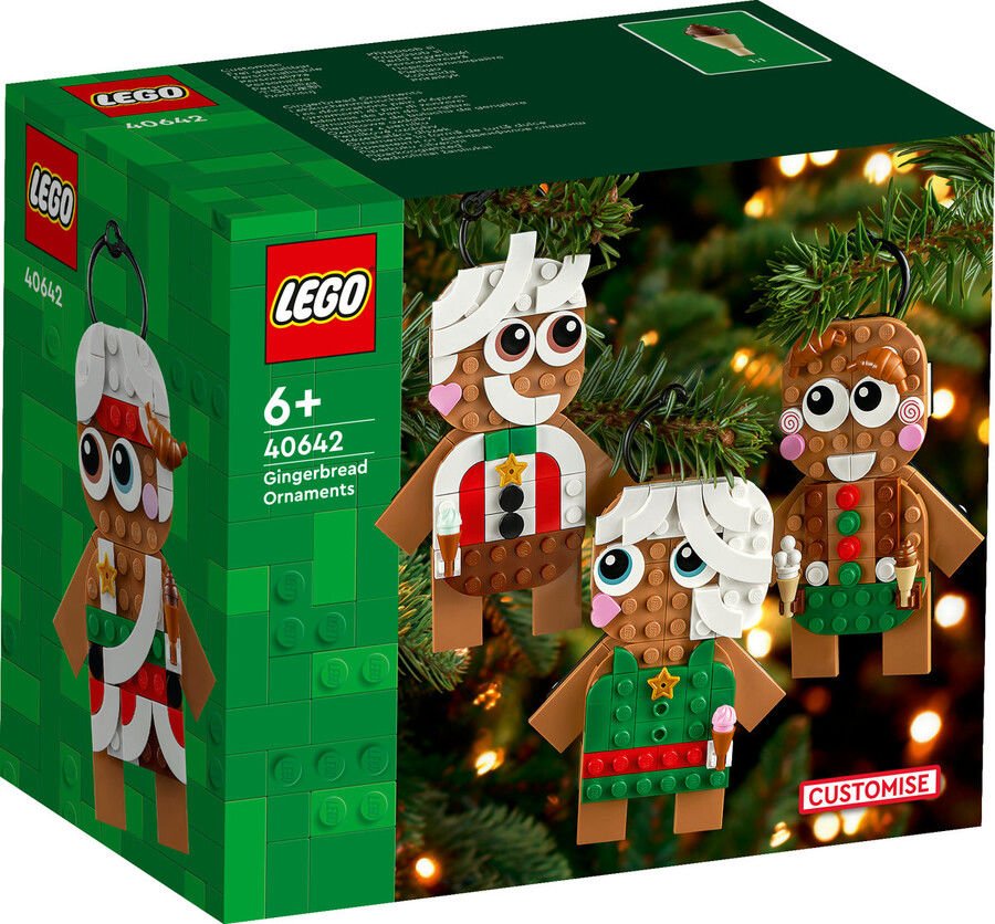 LEGO Iconic Zencefilli Kurabiye Süsleri 40642