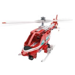 Clementoni Mekanik Laboratuvarı Firefighting Helicopter 75075