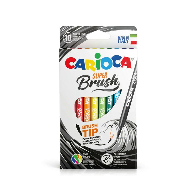 Carioca SUPER BRUSH FIRÇA UÇLU KEÇELİ BOYA KALEMİ