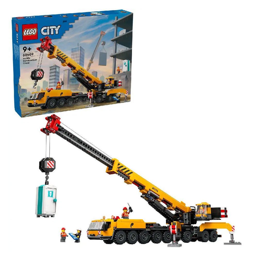 Lego City Sarı Mobil İnşaat Vinci 60409