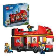 LEGO City Kırmızı İki Katlı Gezi Otobüsü 60407