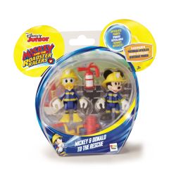 Mickey ve Donald itfaiyecileri kurtarma