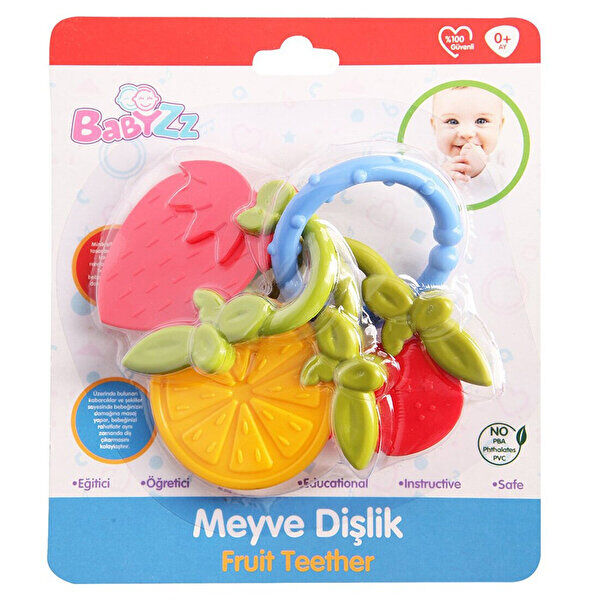 ENFAL OYUNCAK  RENKLİ  MEYVELİ DİŞLİK