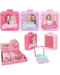 TOPModel Katlanabilir Aynalı Saç Fırçası BEAUTY GIRL  0412118