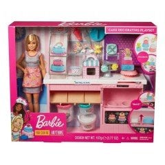 Barbie'nin Pasta Dükkanı Oyun Seti GFP59