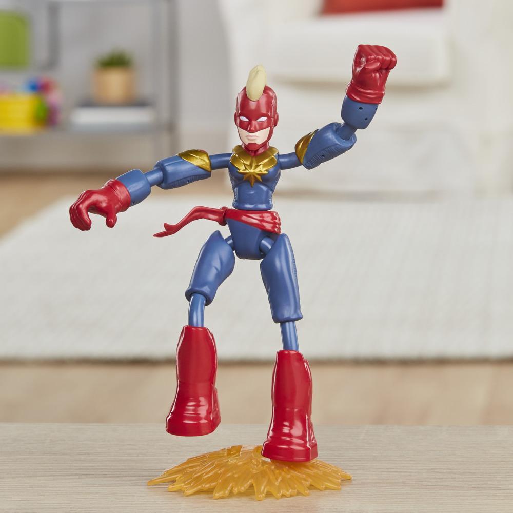 AVENGERS BEND FLEX FİGÜR CAPTAIN MARVEL E7872