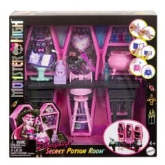 Monster High Draculaura'nın Gizli İksirler Odası Oyun Seti JBF15