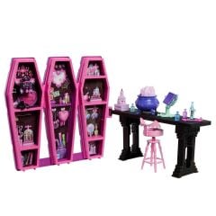 Monster High Draculaura'nın Gizli İksirler Odası Oyun Seti JBF15