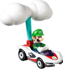 HOT WHEELS MARİO KART PLANÖRLÜ ARAÇLAR LUİGİ GVD35
