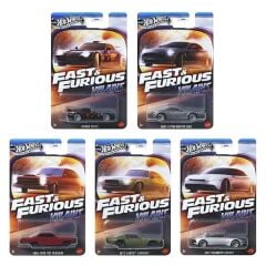 Hot Wheels Silver Series Fast & Furious Villains HNR88 5'li Set