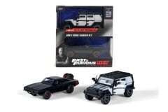JADA FAST FURİOUS LEGACY SERİ TEJS JEEP WRANGLER DOMS DODGE CHANGER DİE CAST 1:32