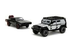 JADA FAST FURİOUS LEGACY SERİ TEJS JEEP WRANGLER DOMS DODGE CHANGER DİE CAST 1:32