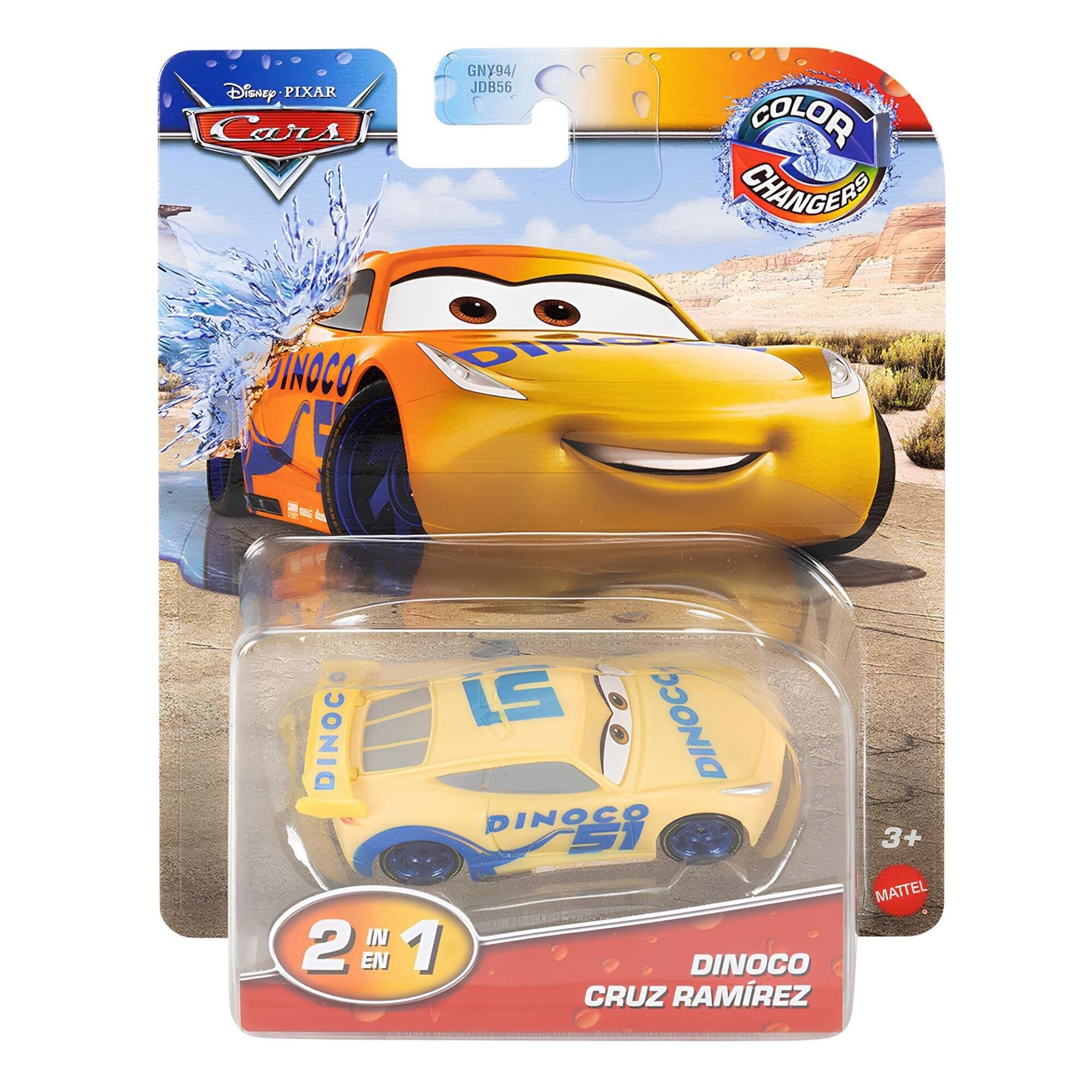 Cars Renk Değiştiren Araçlar Dinoco Cruz Ramirez JHG26