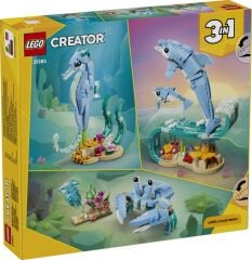 LEGO Creator 3'ü 1 Arada Deniz Hayvanları Güzel Yunuslar 31385