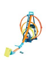Hot Wheels Track Builder Üçlü Çember Aksiyonu Seti GLC96