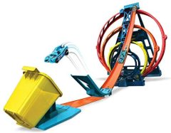 Hot Wheels Track Builder Üçlü Çember Aksiyonu Seti GLC96
