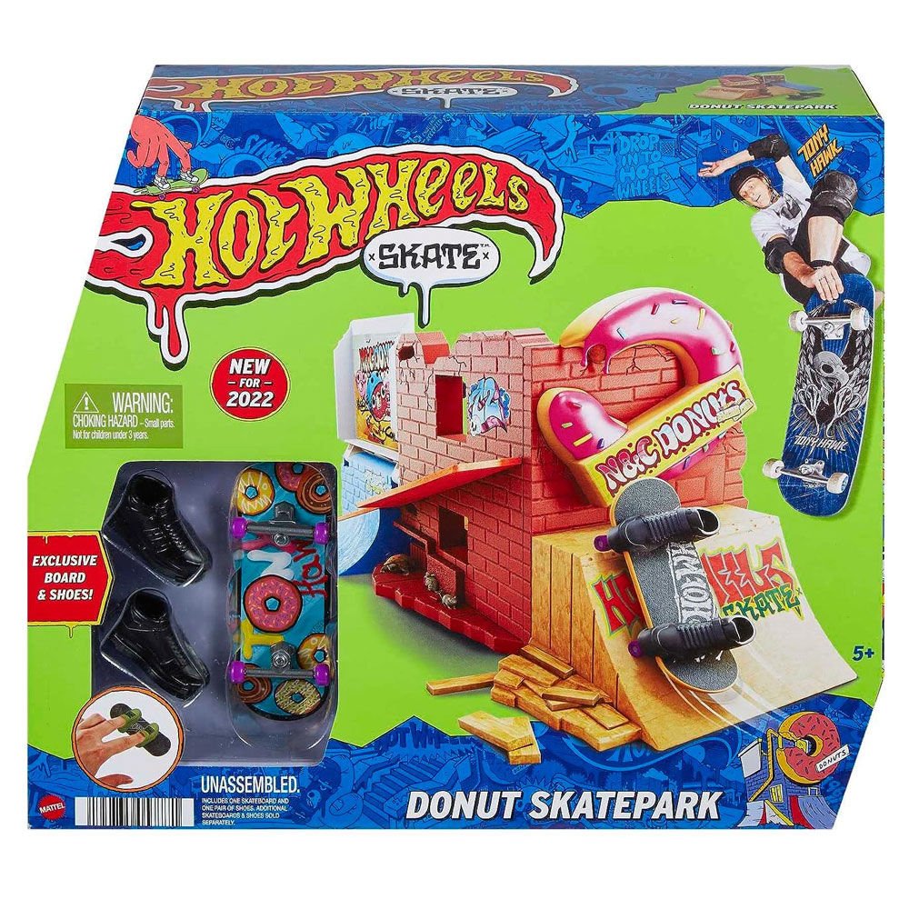 Hot Wheels Skate Parmak Kaykay Macerasına Başlangıç Setleri HGT92