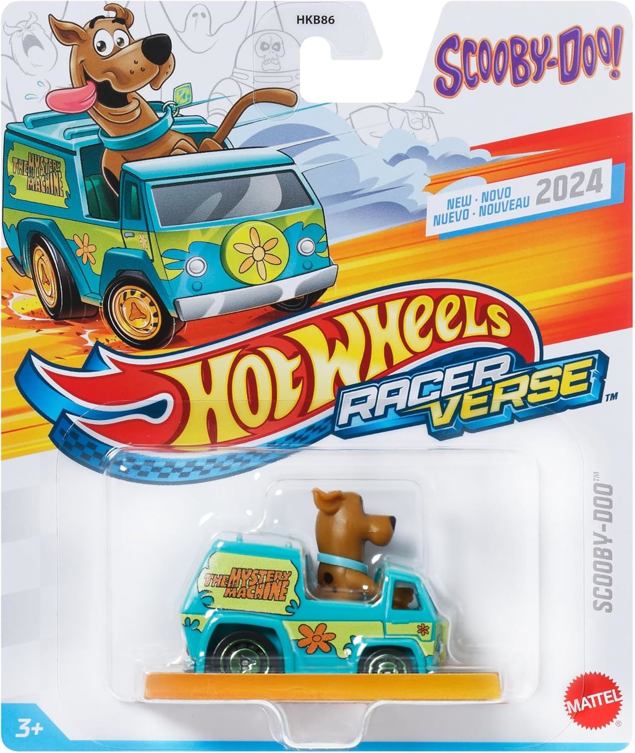 Hot Wheels Racerverse Tekli Arabalar Scooby Do HRT25