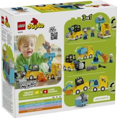 LEGO DUPLO Kasabası 3'ü 1 Arada İnşaat Araçları 10475