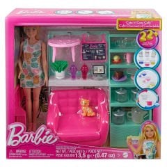 BARBİE'NİN ÇAY SAATİ OYUN SETİ HKT94