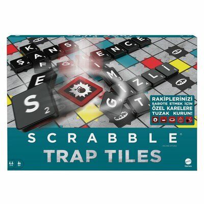 SCRABBLE TRAP TİLES TÜRKÇE HMD14