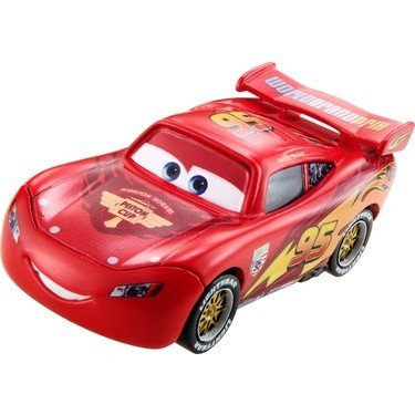 Cars Tekli Karakter Araçlar - Lightning Mcqueen With Racing Wheels DXV29-Flm20