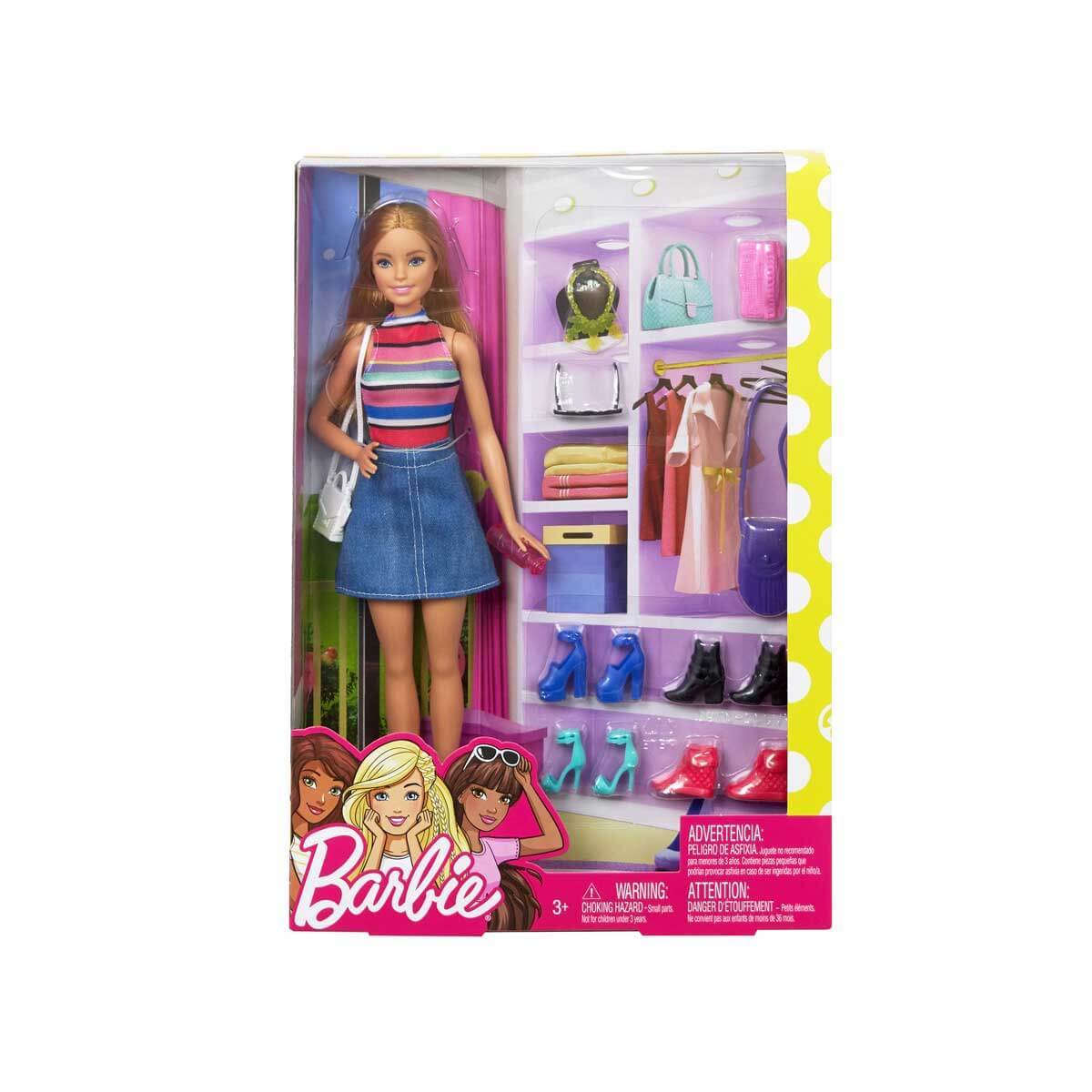 Barbie Bebek ve Muhteşem Aksesuarları FVJ42