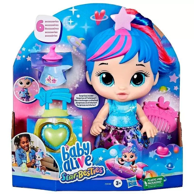 BABY ALIVE STAR BESTIES YILDIZ SKYLAR F6967