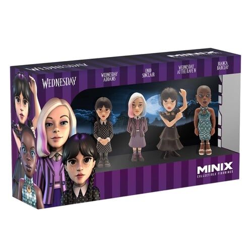 MİNİX WEDNESDAY 4'LÜ FİGÜR 7CM-14781