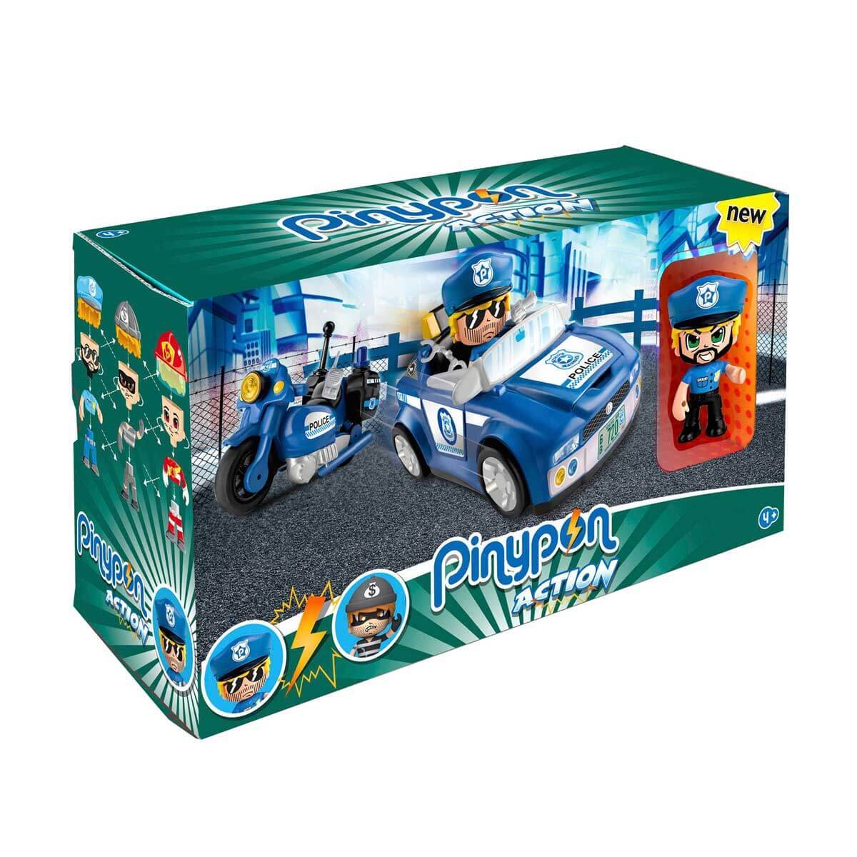 Pinypon Action Süper Polis ve Arabası