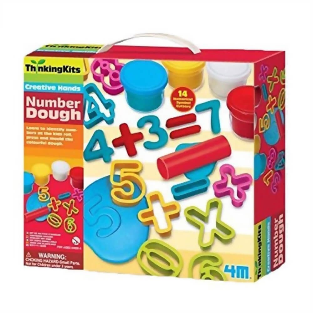 4M Number Dough Sayı Hamuru Seti