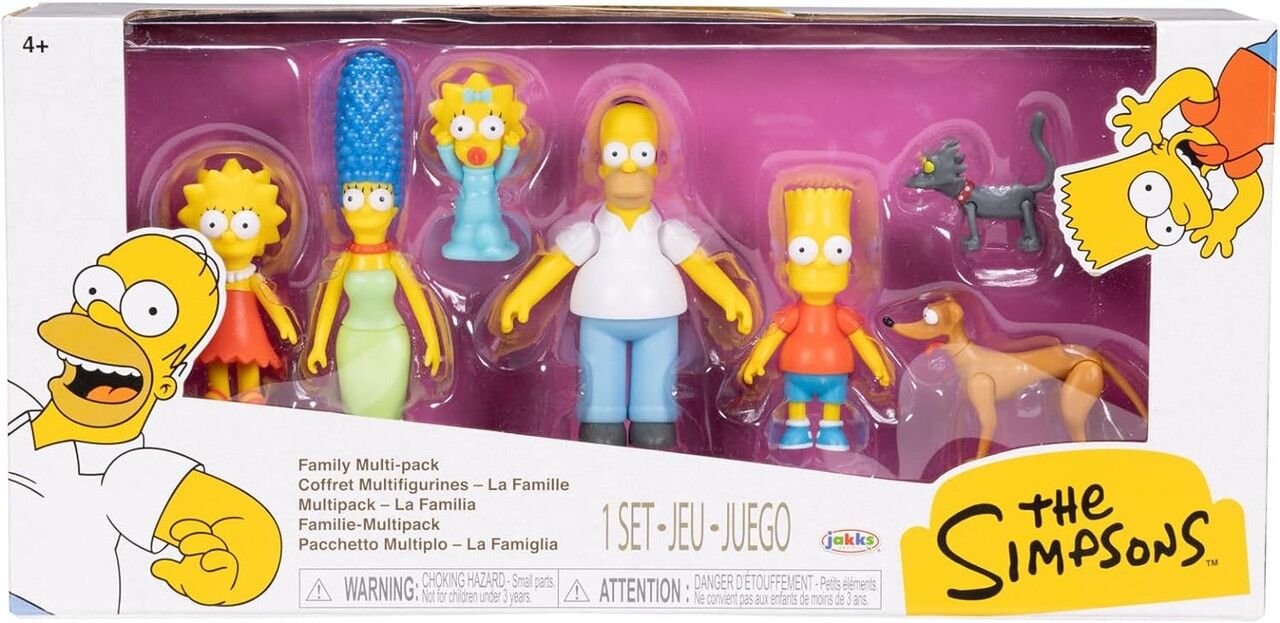 The Simpsons Ailesi 7'li Figür Paketi 17539