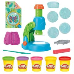 Play-Doh Işıklı Mikroskop Oyun Seti G0494