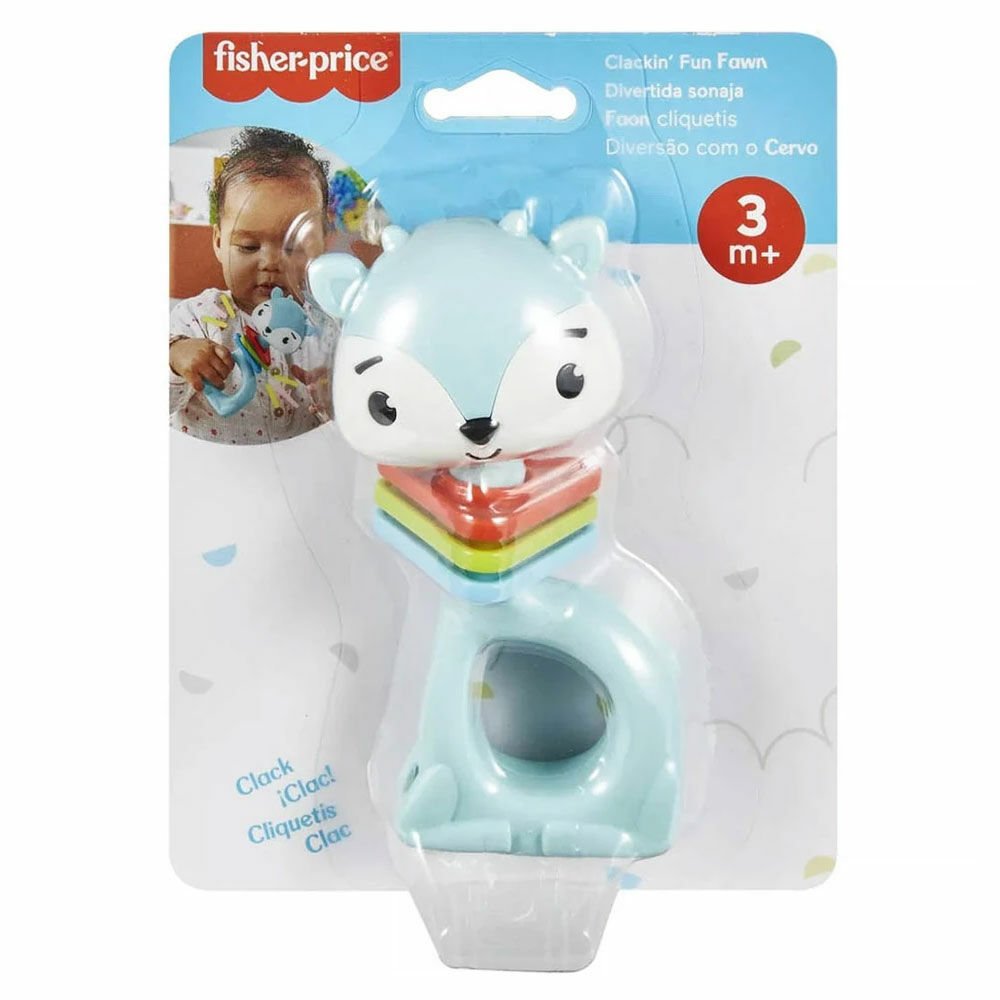 Fisher-Price Eğlenceli Dostlar Dişlik ve Çıngıraklar HKD68