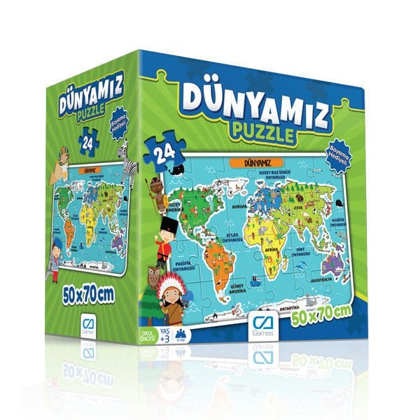 CA GAMES DÜNYAMIZ EĞİTİCİ PUZZLE