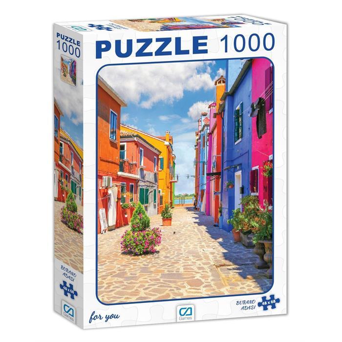 CA GAMES BURANO ADASI PUZZLE 1000 PARÇA