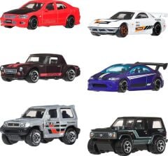 Hot Wheels Japon Temalı Çoklu Arabalar JLB23