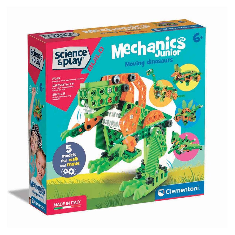 Clementoni Mechanics Junior Hareketli Dinozorlar 61360