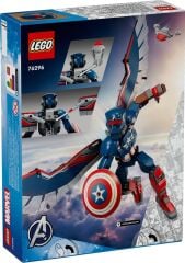 LEGO Marvel Yeni Kaptan Amerika Yapım Figürü 76296