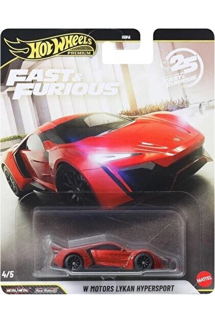 Hot Wheels Premium Fast & Furious 25.Years W Motors Lykan HyperSport JHW70-LA10