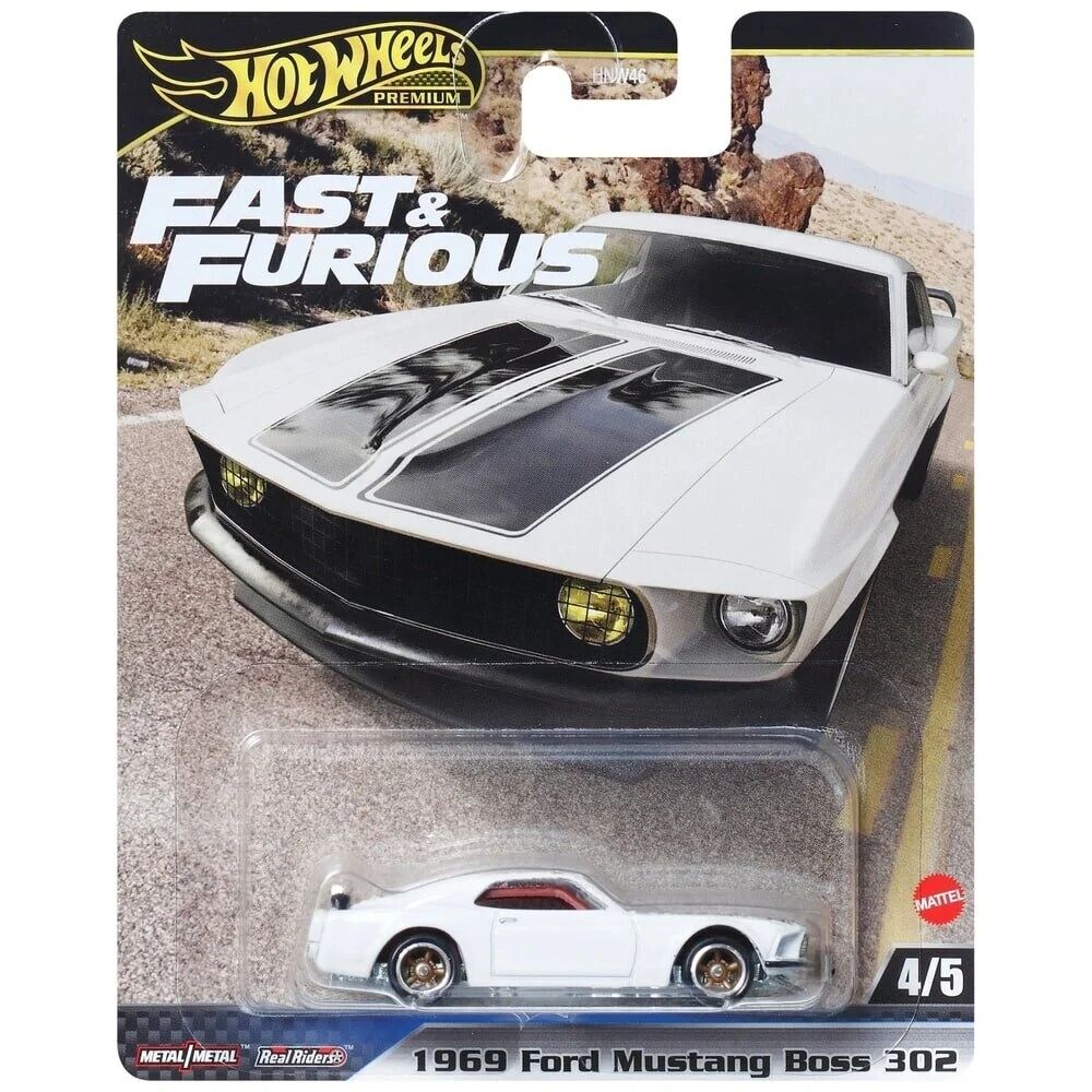 Hot Wheels Fast & Furious 1969 Ford Mustang Boss JHW72-LA10