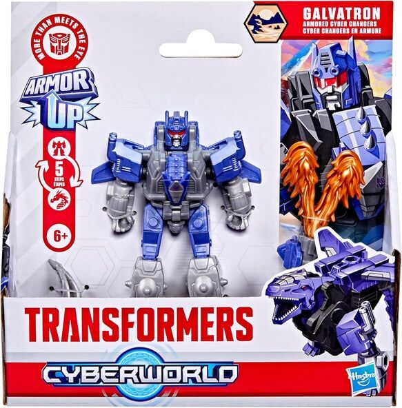 TRANSFORMERS CYBERWORLD ARMORED CYBER GALVATRON G1052