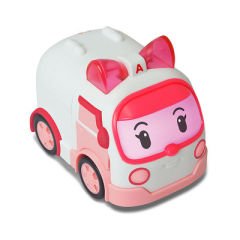 Robocar Poli Işıklı Transformers Robot Figür Amber